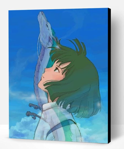 Haku Spirited Away Paint By Number