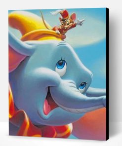Happy Dumbo Disney Paint By Number