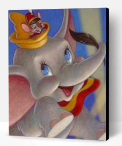 Happy Dumbo Paint By Number