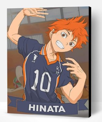 Hinata Haikyuu Paint By Number