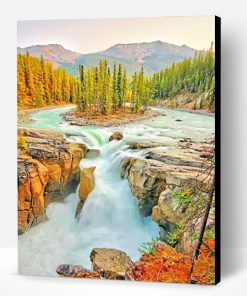 Jasper National Park Of Canada Paint By Number