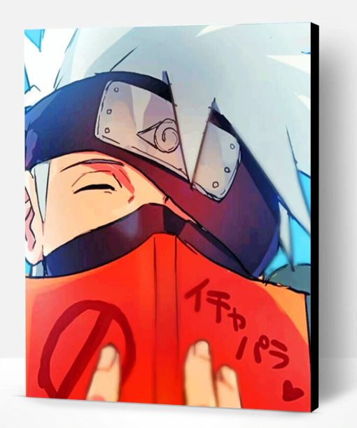 Kakashi Naruto Japanese Anime Paint By Number