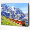 Kleine Scheidegg Mountains Paint By Number