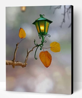 Lamp Tree Paint By Number