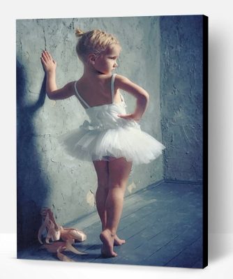 Little Ballerina Paint By Number