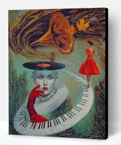Michael Cheval Sounding Silence Paint By Number