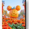 Mickey Pumpkin Paint By Number