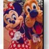 Minnie Mouse And Pluto Paint By Number