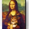 Mona Lisa And Her Cat Paint By Number