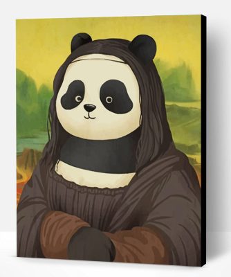 Mona Lisa Panda Paint By Number