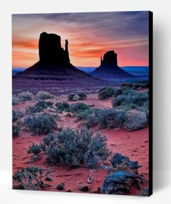 Monument Valley Desert Arizona Paint By Number