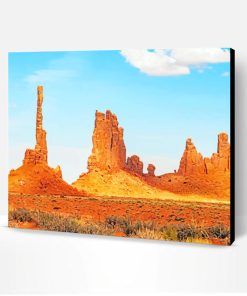 Monument Valley Desert Paint By Number