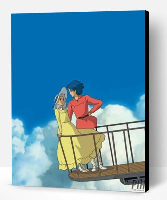 Moving Castle Paint By Number