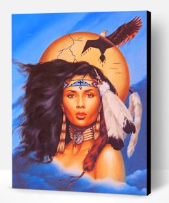 Native American Paint By Number
