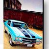 Old Muscle Car Paint By Number