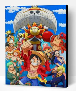 One Piece Manga Series Paint By Number