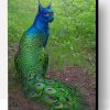 Peacock Cat Paint By Number