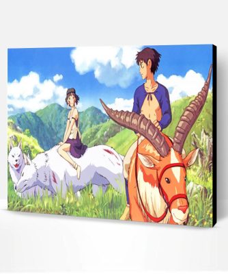 Princess Mononoke Anime Paint By Number