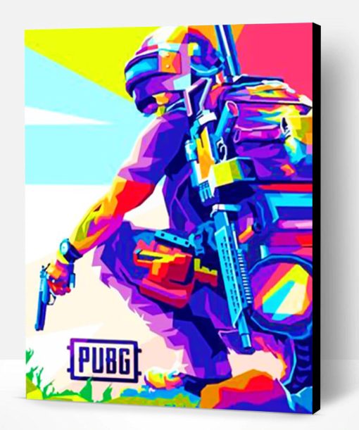 Pubg Pop Art Paint By Number