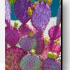 Purple Cactus Paint By Number