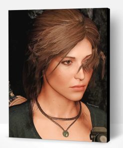 Rise Of The Tomb Raider Lara Croft Paint By Number