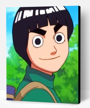 Rock Lee Anime NEW Paint By Numbers Paint By Numbers PRO