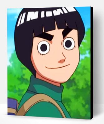 Rock Lee Anime Paint By Number