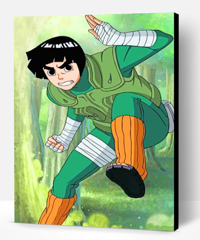 Rock Lee Paint By Number