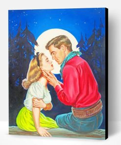 Romantic Couple Paint By Number