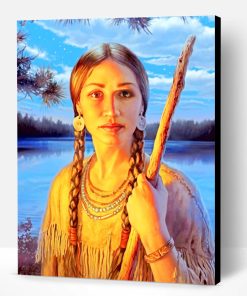 Sacagawea Art Paint By Number