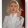 Scarlett Johansson The Black Dahlia Paint By Number