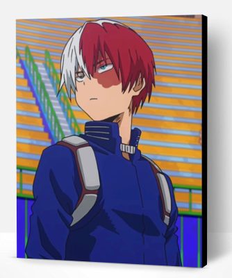 Shoto Todoroki Paint By Number