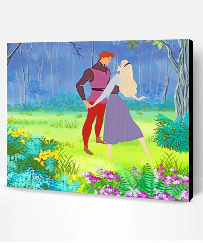 Sleeping Beauty Disney NEW Paint By Numbers Paint By Numbers PRO