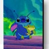 Stitch And Sad Frog Paint By Number