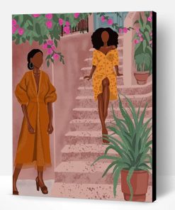 Stylish African Women Paint By Number
