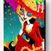 Sugar Skull Woman Paint By Number