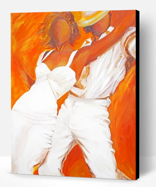 Tango Dancers Paint By Number