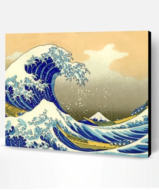 The Great Wave Off Kanagawa Paint By Number