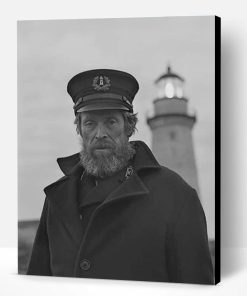 Willem Dafoe The Lighthouse Paint By Number