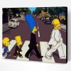 The Simpsons Beatles Paint By Number