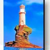 Tourlitis Lighthouse Andros Island Greece Paint By Number
