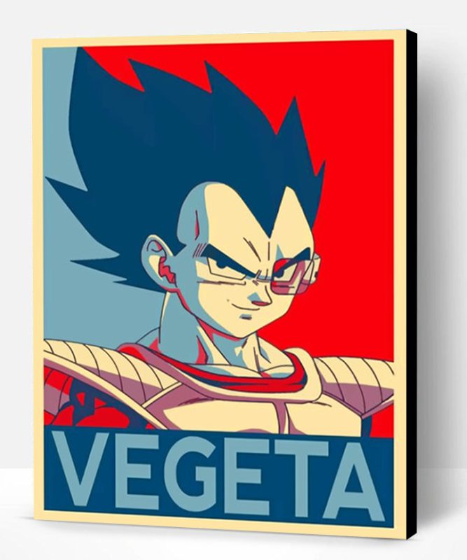 Vegeta Paint By Number