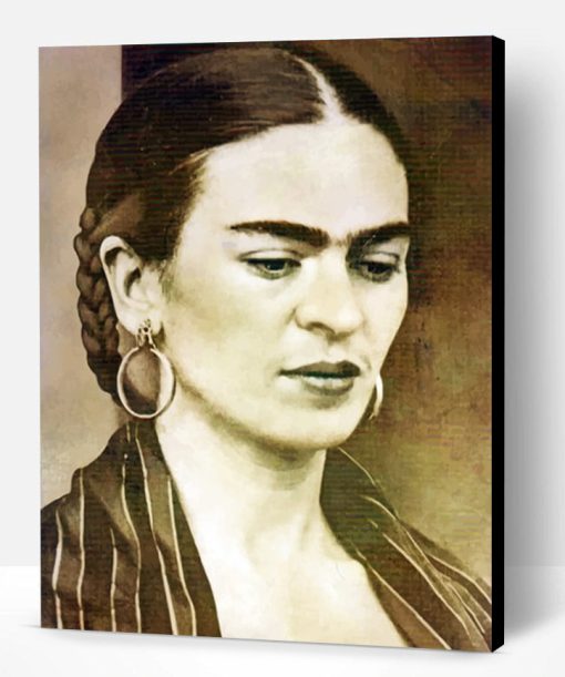 Vintage Frida Kahlo Paint By Number