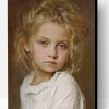 Vintage Blond Girl Paint By Number