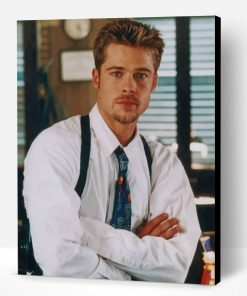 Vintage Brad Pitt Paint By Number
