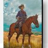 Vintage Cowboy Paint By Number