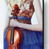Vintage Violinist Paint By Number