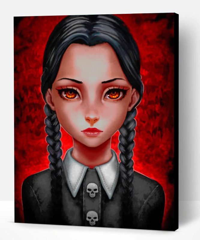 Wednesday Addams Paint By Number
