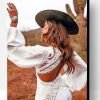 Western Woman Paint By Number