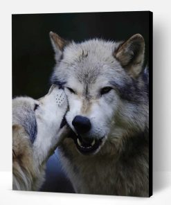 Wolves In Love Paint By Number